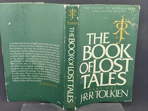 The Book of Lost Tales History of Middle Earth by Tolkien Part 1 HCDJ 1984 BCE - Picture 1 of 9