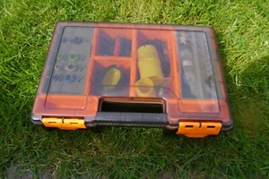 GURU FEEDER BOX LOADED WITH TACKLE USED COARSE FISHING TACKLE - Picture 1 of 4
