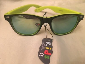 Kids UV 400 Neon Light Green And Black Polarized Sunglasses For Kids-New - Picture 1 of 4