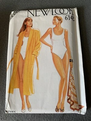 New Look 6142 Swimsuit Cover-Up Sewing Pattern Size 6 8 10 12 14 16 18 20 Uncut - Image 1 of 2