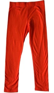NWOT Carter's Girl's Dark Orange Stretch Leggings, Size 7 - Picture 1 of 1