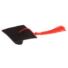 1 pièce chapeau de graduation mini casquette de doctorat costume casquette de graduation avec glands> Th