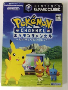 Nintendo Game Cube Pokemon Channel: Pikachu to Issho! w/ Box and Manual 0952 SP - Picture 1 of 5
