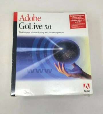 Adobe GoLive 5.0 Professional Web Authoring and Site Management Macintosh  - Image 1 of 4
