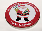 Original Double Chocolate Chip Cookies I Love Cookies!! Tin Santa Cookie.. Empty
