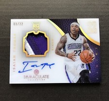 2012-13 Immaculate RPA Isaiah Thomas Jersey Number Variation /22 Rookie Patch