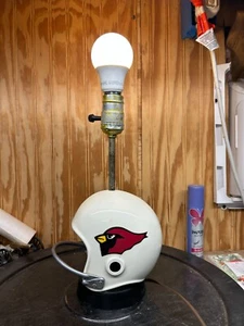 Lampada da tavolo vintage St. Louis Cardinals Riddell mini casco epoca 1970 - Foto 1 di 7