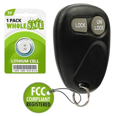 Replacement For 1997 1998 1999 GMC Safari Sierra Sonoma Key Fob Remote - Image 1 of 4