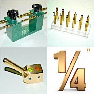 Lot 1/4'' 3x Dop Transfer, Angle Dop 45/90, Brass Dop, Lapidary Faceting Machine - Image 1 of 4