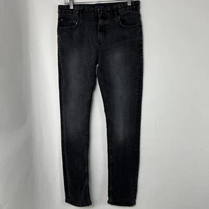 Tommy Hilfiger Jeans Youth Boys Size 20 Stretch Skinny Charcoal Wash Denim - Picture 1 of 11