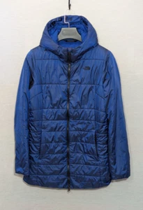 The North Face Harway Insulated Parka Hooded Jacket Womens Large Blue Puffer - Picture 1 of 14