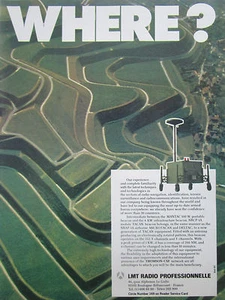 7/1980 PUB LMT RADIO PROFESSIONNELLE MANTAC 100 W TACAN DELTAC MICROTACAN AD - Imagen 1 de 1