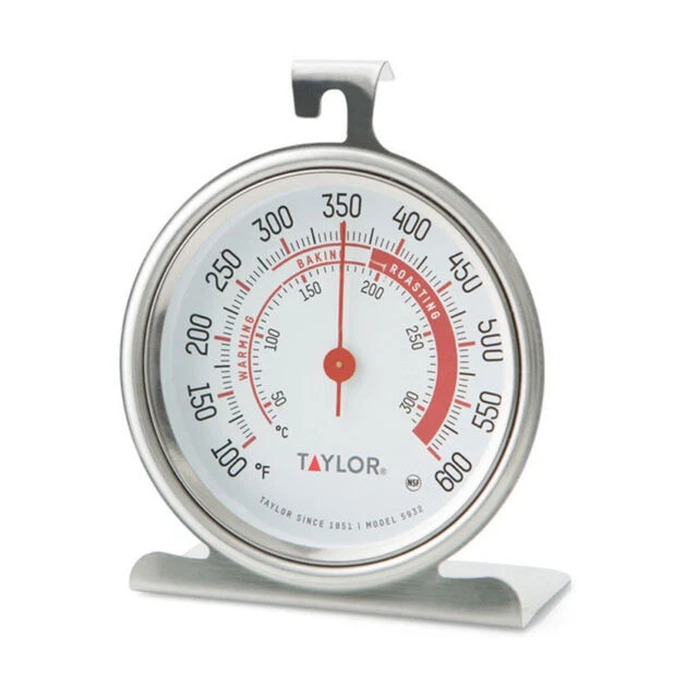 NEW TAYLOR 5932 OVEN COOKING DIAL STAINLESS THEROMETER 6289789 - Image 1 of 1