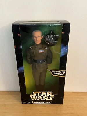 MUÑECA Y DROIDE INTERROGADOR STAR WARS GRAND MOFF TARKIN 1997 DE COLECCIÓN EN CAJA Foto 1 de 3