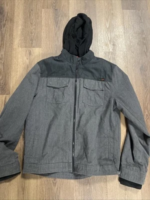 Fox Racing Thermal Lined Jacket Heather Gray Mens Size Large - Image 1 of 4