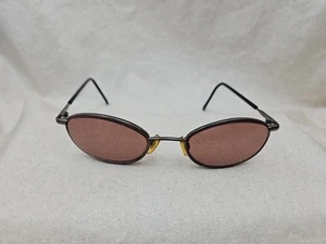 Capezio Eyeglass Frame 17 Shiney Brown 47-19-135 Full Rim Vintage - Picture 1 of 8