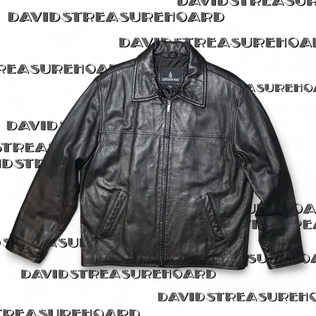 London Fog Leather Jacket products for sale | eBay