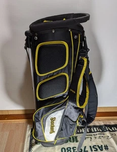 RARA Borsa da golf Shockers Wichita State Wushock 5 vie dipartimento nero giallo - Foto 1 di 10
