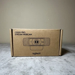 Nowa kamera internetowa Logitech C922x Pro Stream – kamera Full 1080p HD, czarna - Zdjęcie 1 z 10