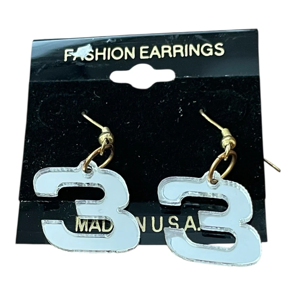 Pendientes Dale Earnhardt #3 Foto 1 de 2