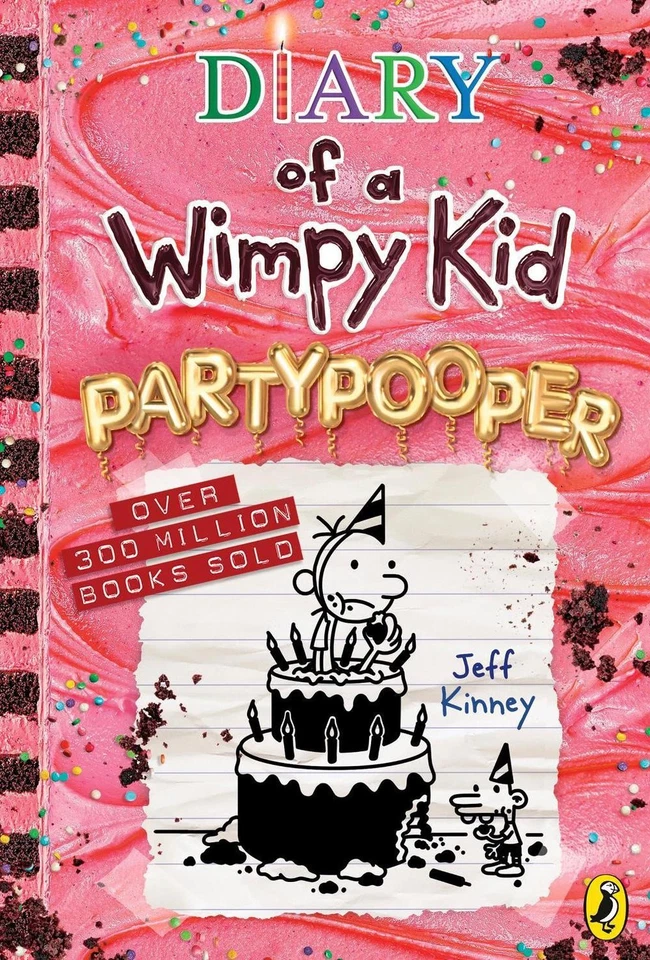 Diary of a Wimpy Kid: Partypooper (Book 20) by Jeff Kinney Hardcover Book - Image 1 of 1