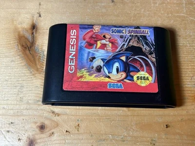 Sonic Spinball (Sega Genesis, 1993) *ПРОТЕСТИРОВАН* подлинный - Изображение 1 из 4