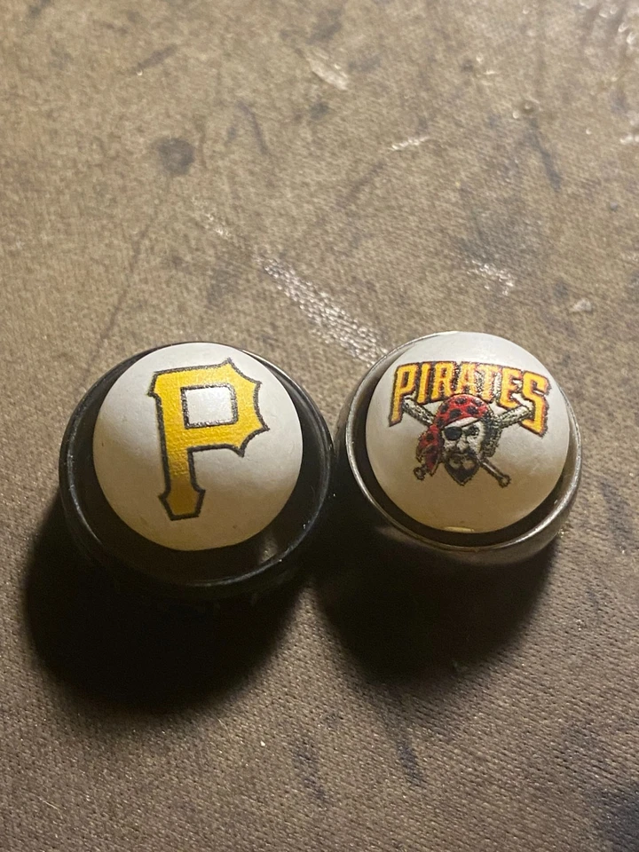 Pittsburgh Pirates 16mm Acrylic Beads for Jewelry Making DIY Pen Keychain 1 pc - Image 1 of 1
