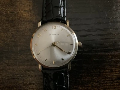 老式LONGINES 10K镀金男士腕表 — 第 1/4 张图片