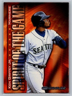 1998 Donruss #386 Ken Griffey Jr. - Image 1 of 2