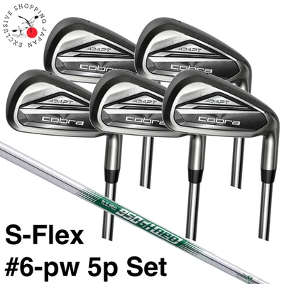 COBRA DS-ADAPT Iron Wedge #6-pw 5p Set S-Flex N.S.PRO 950GH neo Steel Shaft New - Image 1 of 4