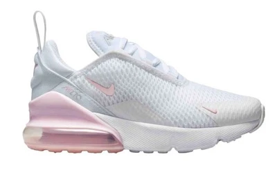 耐克 Air Max 270 白色粉色黑色蓝色运动鞋 幼儿 孩子 男孩 女孩 — 第 1/2 张图片