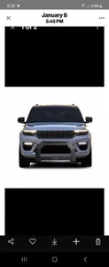 Brush Bar/Halogen Light Bar for 2015 and newer Jeep Grand Cherokee L Brand New - Picture 1 of 2