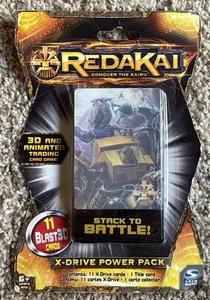 Redakai Conquer the Kairu X Drive Power Pack 3D and Animated Trading Card Game - Picture 1 of 5