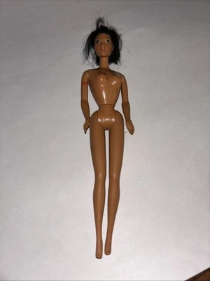 Boneca Disney Pocahontas Color Splash Hair Fashion 14864 Vintage Nude Roxo Azul - Imagem 1 de 4