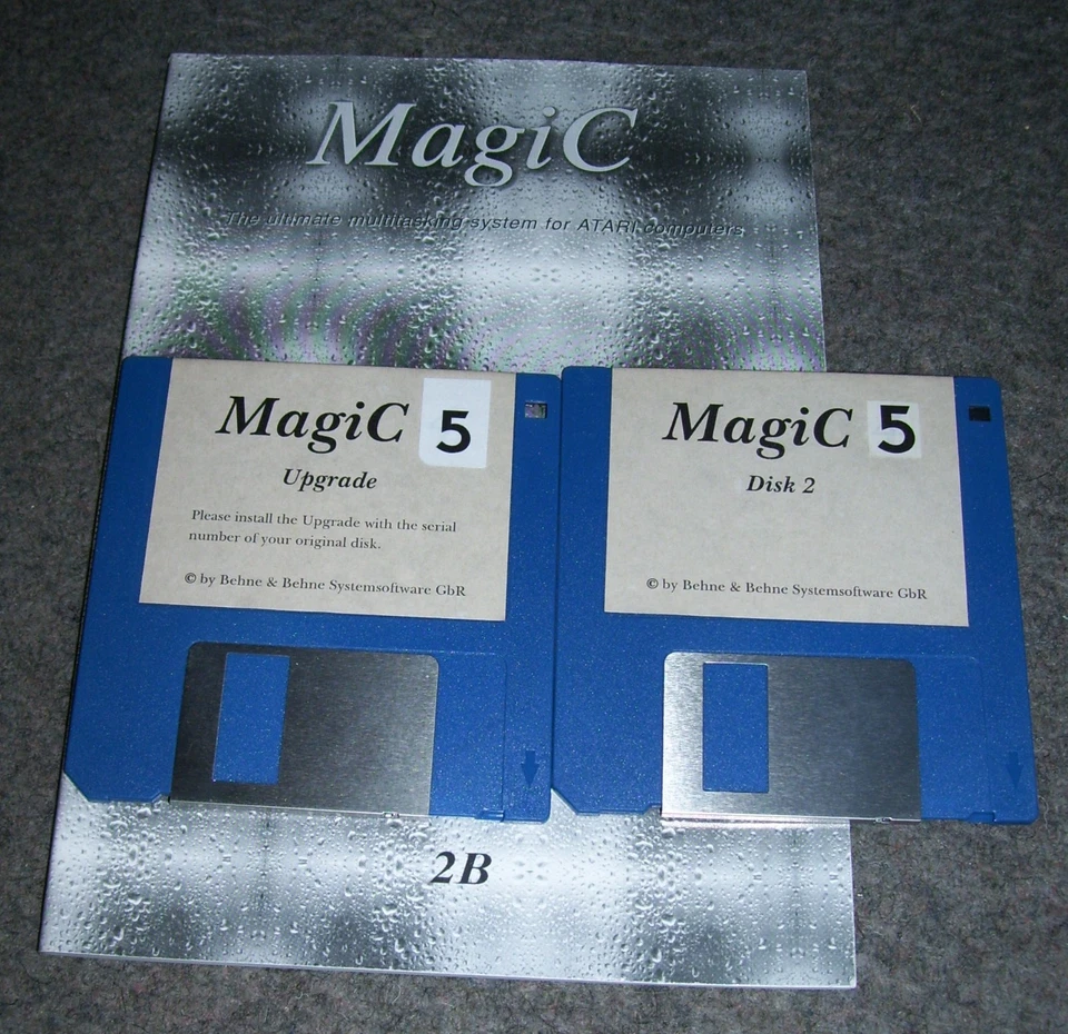 Atari 520 1040 St Ste Mega Tt Falcon 030 Computer Magic 5 Upgrade Software - Bild 1 von 1