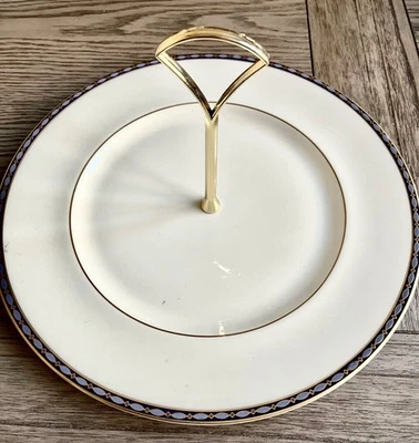 Serving Tray w Center Handle MINTON St. James Pattern Bone China Made in England - Image 1 of 4