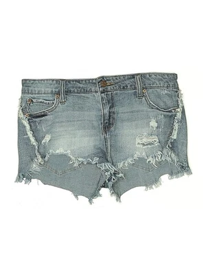 Pantalones cortos vaqueros azules vintage Havana para mujer 27W Foto 1 de 2