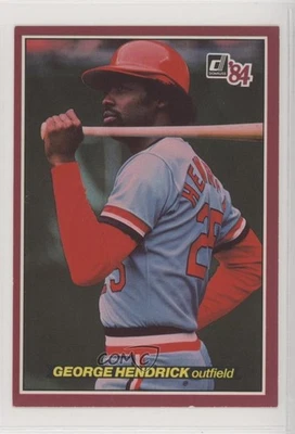 1984 Donruss Action All Stars George Hendrick #32 - Image 1 of 2