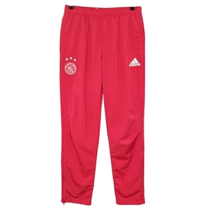 Adidas Ajax Amsterdam Training Track Pants Red Youth XL Soccer Football - Picture 1 of 10