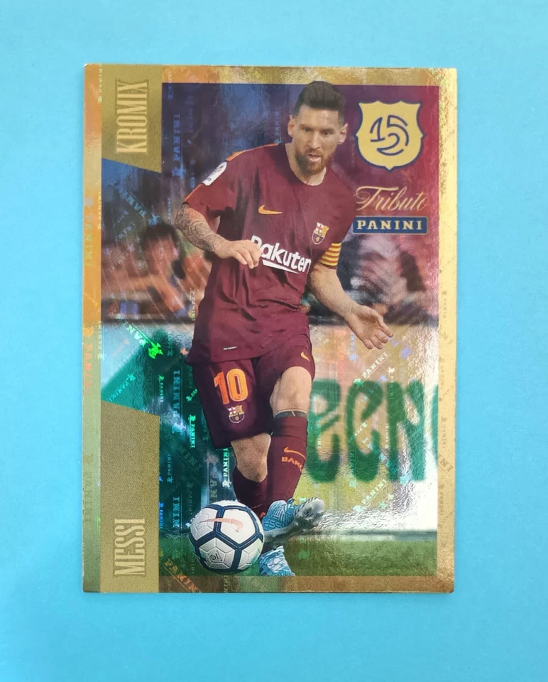 Lionel Messi Kromix Insert CARD Tributo 125 aniversario FC Barcelona K91 2024 25 - Imagen 1 de 1