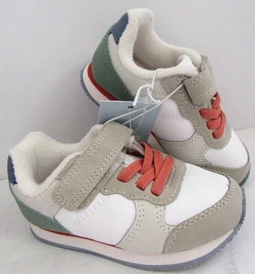 NEW MSRP $22.99 Cat & Jack Beige Hook & Loop Toddler Sneaker Shoes - Image 1 of 4