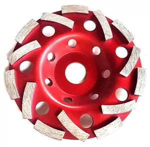 Profi Diamant Schleiftopf Ø 125mm Schleifteller,Topfscheibe Granit,Estrich,Beton - Bild 1 von 2