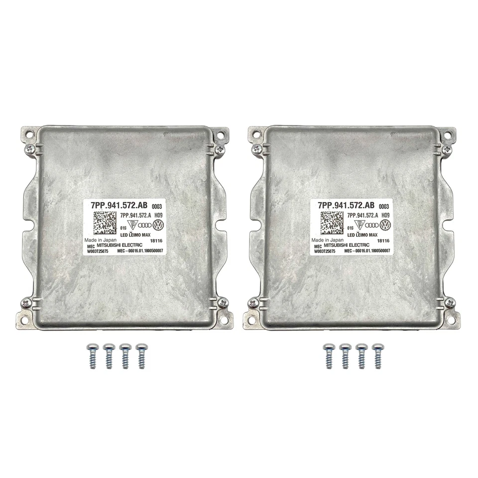 2 件原始设备制造商适用于奥迪 A4 Q3 Q7 Tiguan LED 电脑灯模块 7PP941572AB 7PP941572A — 第 1/2 张图片