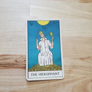 The Hierophant - Classic Tarot Card - Single - Picture 1 of 3
