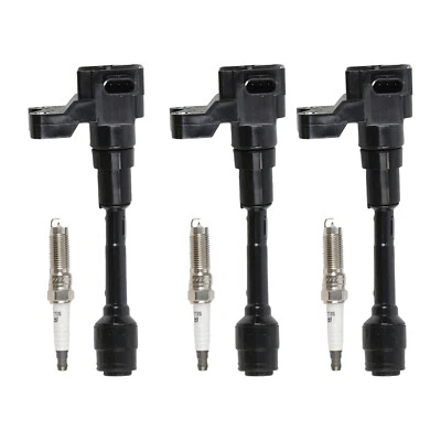 3pcs ignition coils+ 3pcs Iridium Spark Plugs for Ford EcoSport 2018-2020 UF736 Foto 1 de 4
