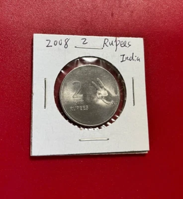 2008 2 RUPEES INDIA COIN - NICE WORLD COIN !!! - Image 1 of 2
