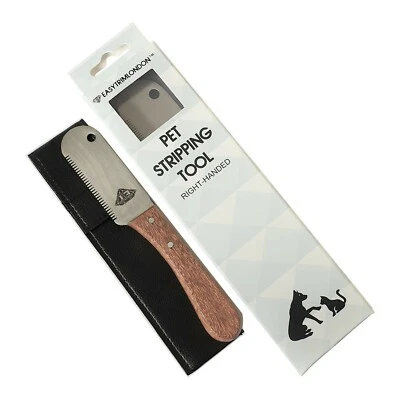 Pet Stripping Knife Grooming Tool Medium Comb for Cat and Dog EasyTrimLondon - Image 1 of 4