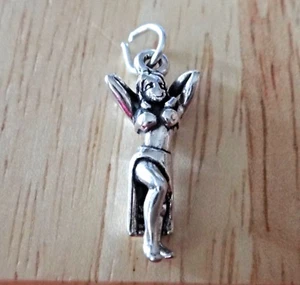 Charm danzatrice del ventre donna argento sterling 3D 21x10 mm - Foto 1 di 6