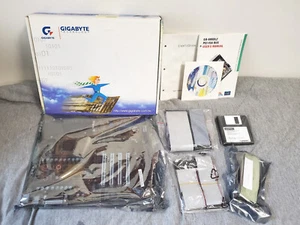 Gigabyte GA6BXU - NOS vintage - dual Pentium II / III - 440BX - ATX - DDR1 SDRAM - Bild 1 von 8