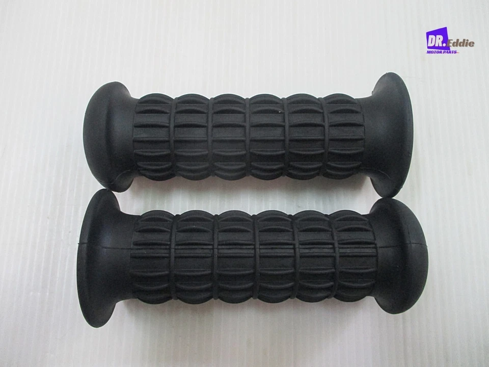 Fit Honda CB350 CB650 CB450 CB550 CB750 Hand Grip L/R Real Rubber #BI3171# Foto 1 de 4